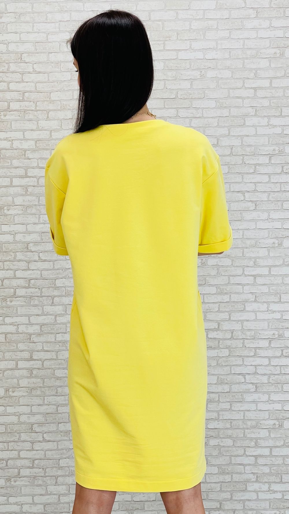 Платье МЛ-6005(банан)