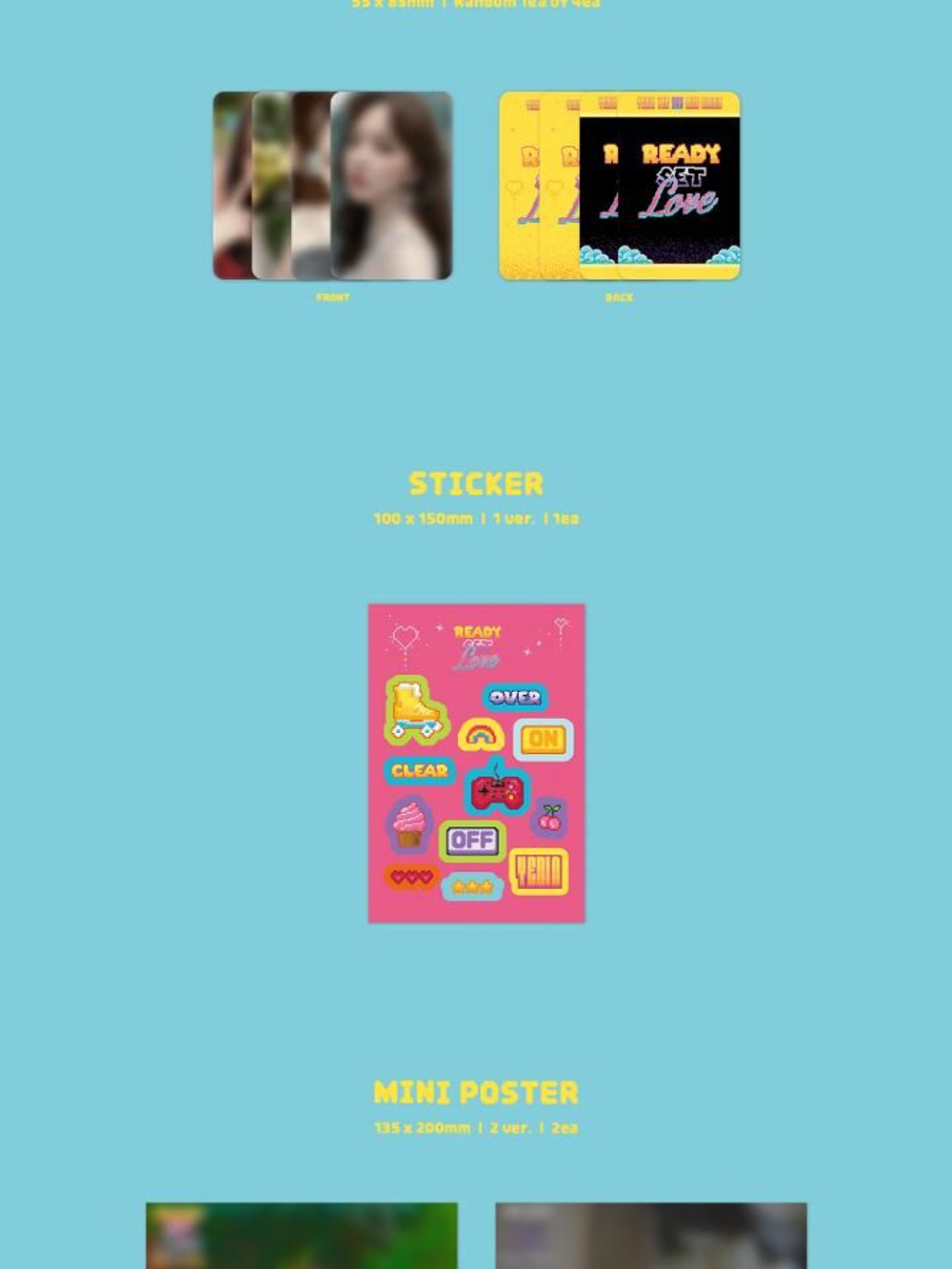 Альбом YERIN - Ready, Set, LOVE 2nd Mini Album