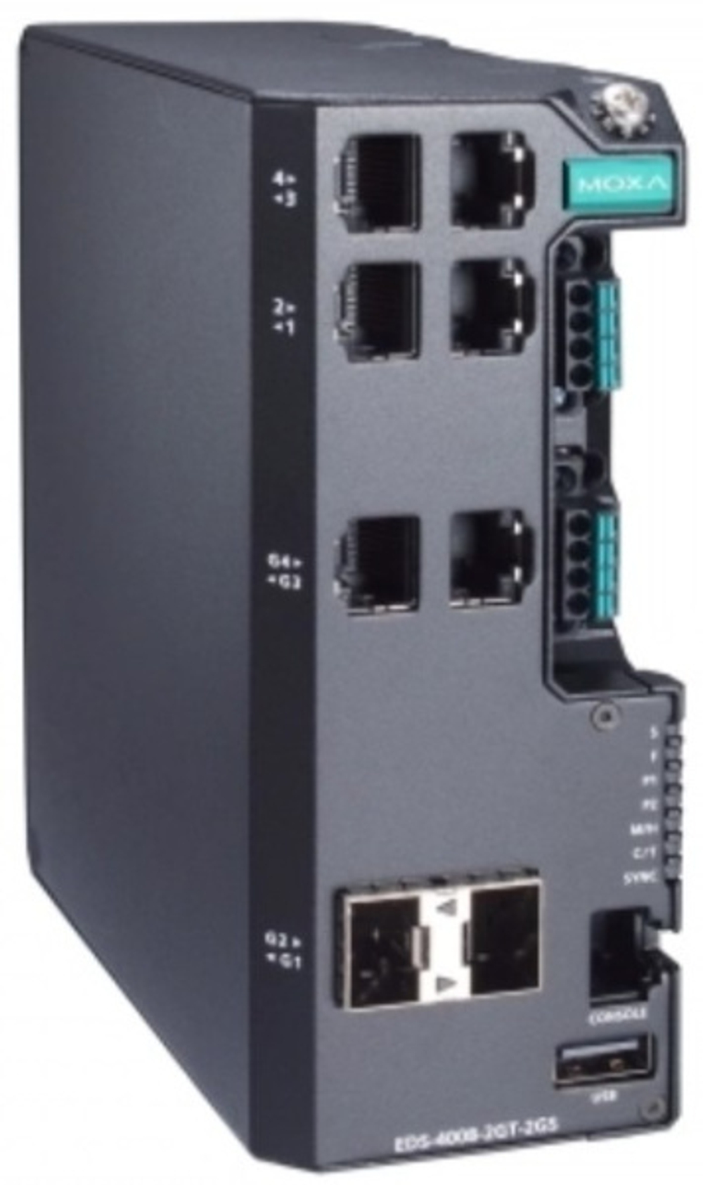 Коммутатор управляемый MOXA EDS-4008-2GT-2GS-HV