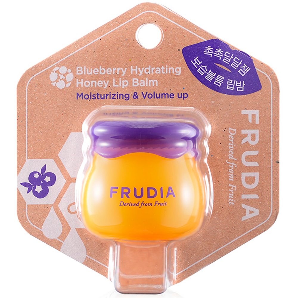 FRUDIA Бальзам для губ увлажняющий с черникой и медом 10г