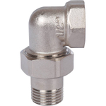 Американка STOUT никелированная угловая 1/2" ВР/НР O-Ring уплотнение