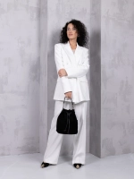 сумка через плечо шоппер натуральная замша