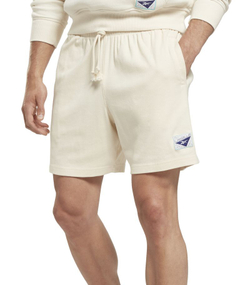 Мужские теннисные шорты Reebok Les Mills Natural Dye Rib - Бежевый