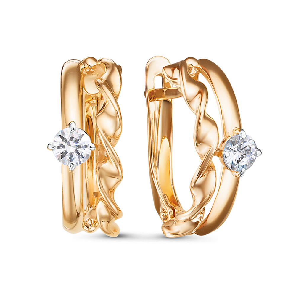 Серьги из золота 585 пробы