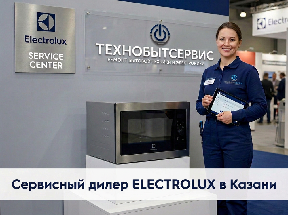 Ремонт микроволновой печи Electrolux в Казани