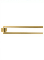 Полотенцедержатель поворотный WONZON & WOGHAND GRAFFITY, Брашированное золото (WW-9331-BG)