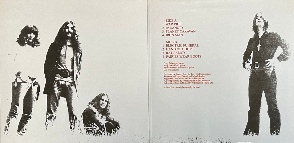 Black Sabbath - Paranoid (Италия 2003г.)
