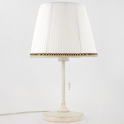 Citilux Линц CL402720 Настольная лампа патина с белым абажуром