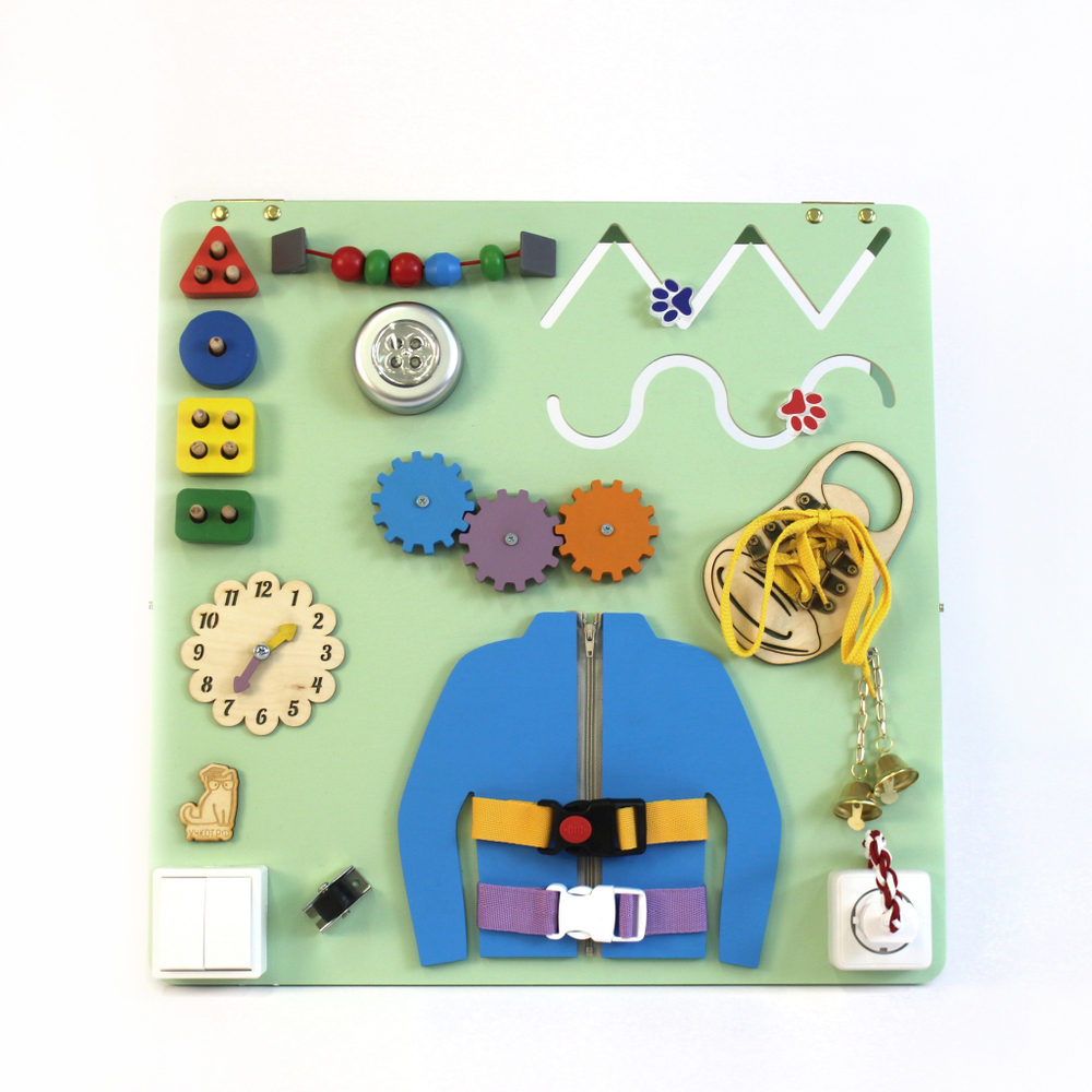 Бизиборд Одевайка