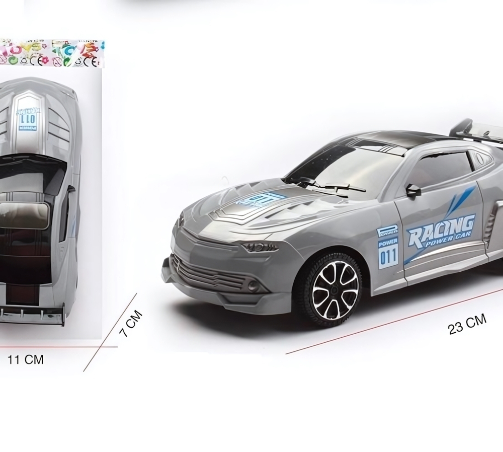 Машина инерционная «Хром», 23*9*7 см, пакет