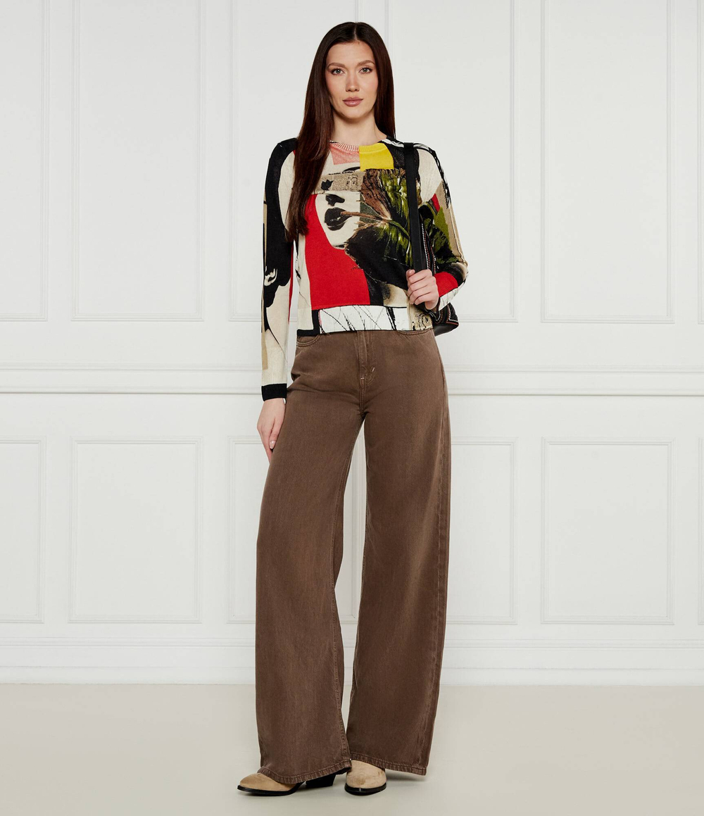 Свитер COLLAGE_LACROIX Desigual - разноцветная(25SWJF27)