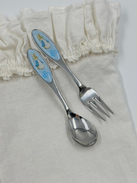 Вилка и ложка Peter Rabbit F. W & Co.