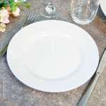 Тарелка 200мм мелкая форма Идиллия Палитра синяя