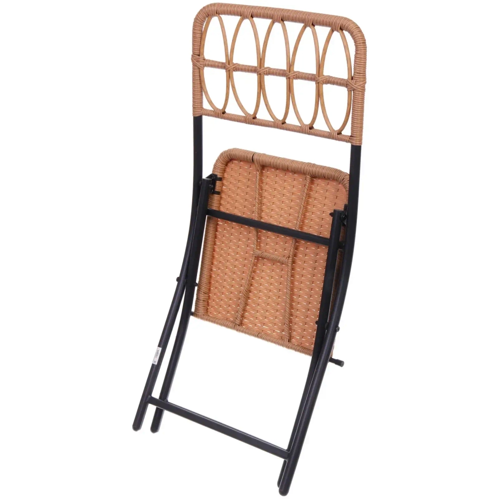 Набор садовой мебели складной «Дачная симфония» DS-R127: стол 60*70 см, 2 стула 54*46*85 см, бежевый