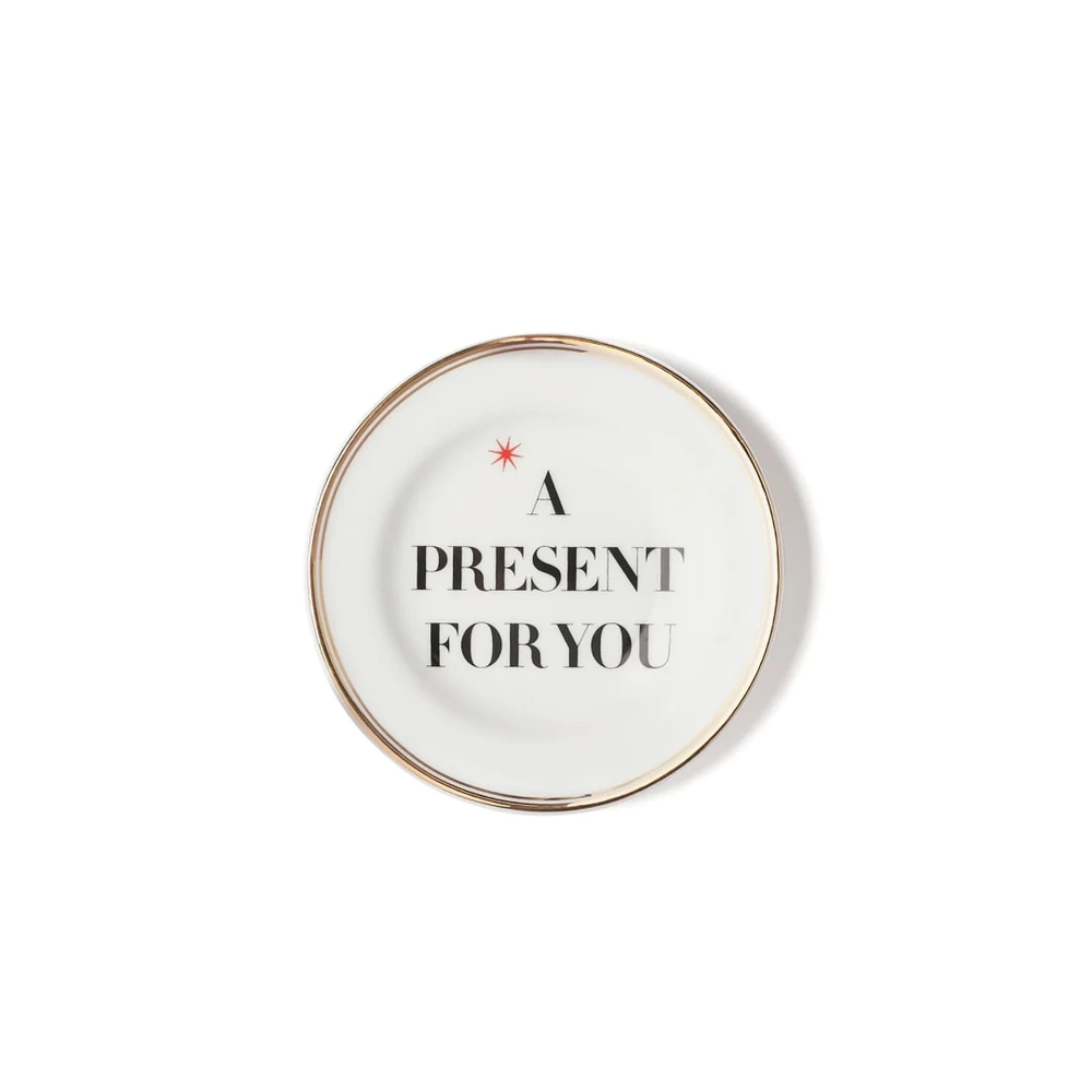 BITOSSI HOME Тарелка миниатюрная A Prezent For You 9,5см
