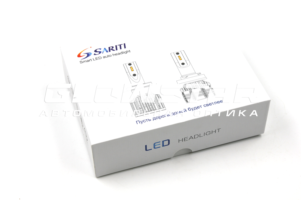 Светодиодные лампы H8/H9/H11/H16 F16 5500K, 12V, 40W (комплект, 2шт)