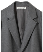 UNDERCOVER ЖАКЕТ КОМБИНИРОВАННЫЙ СЕРЫЙ