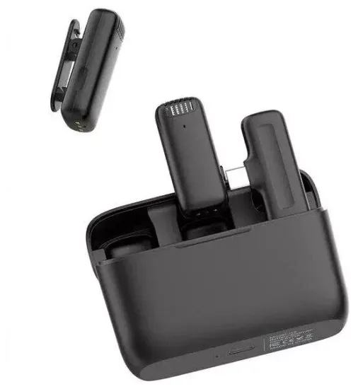 Микрофон для мобильного устройства Ulanzi J12 (Lightning), черный