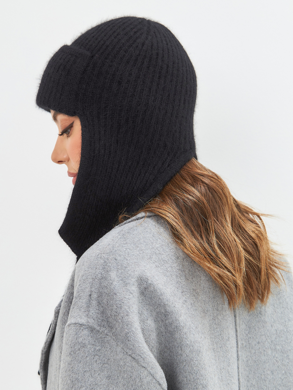 Шапка LILIBET ушанка двойная с содержанием 
шерсти енота и ангоры