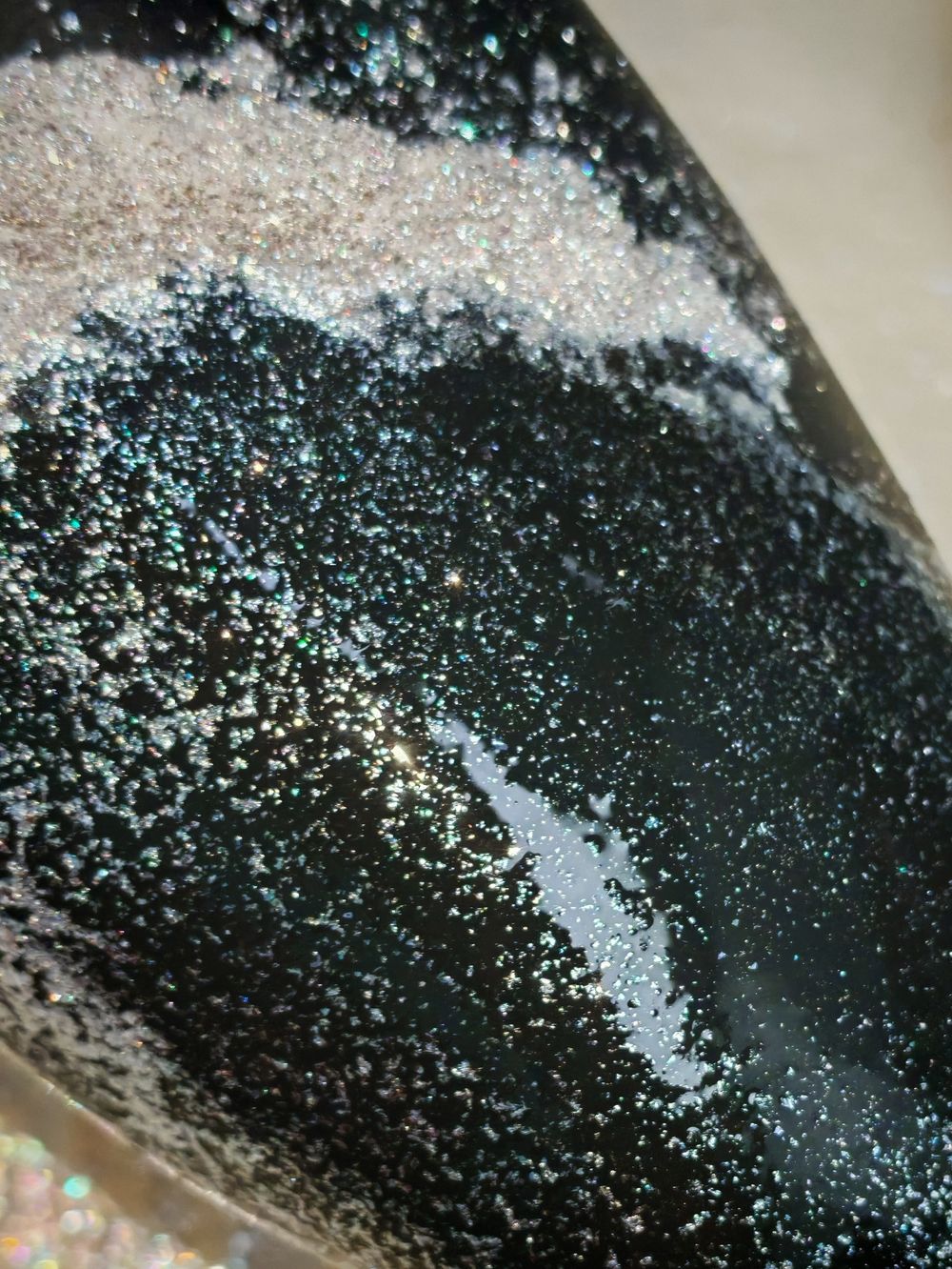 Премиум 9901 Алмазный серебряный - крупный сухой краситель