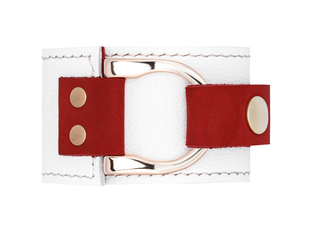 Браслет широкий кожаный