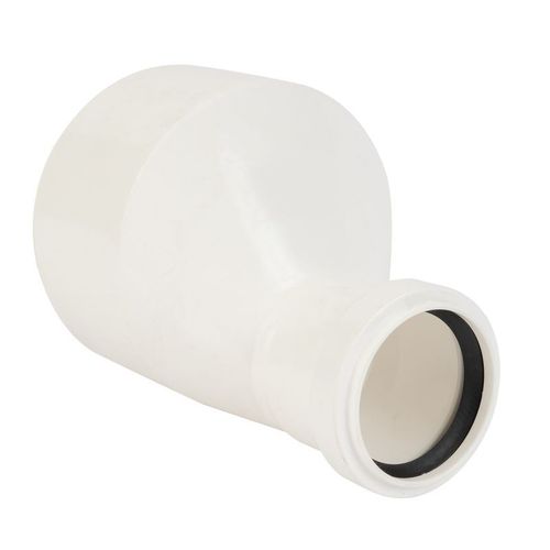 Переход (редукция) канализационный длинный 110х50 мм бесшумный Дигор Люкс