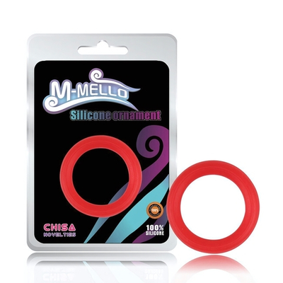 Эрекционное кольцо Erection Ring (Цвет: красный)