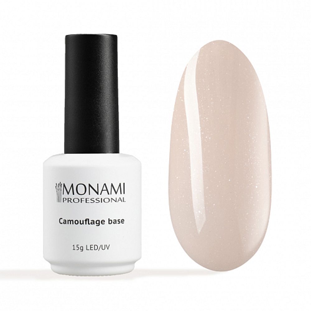 Monami, Rubber Base NATURAL SHINE (15 мл)