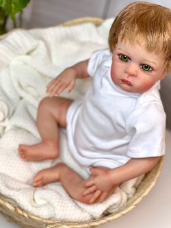 Кукла Реборн мягконабивная 55см (FA-574)