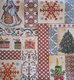 Декоративный гобеленовый чехол для интерьерной подушки Орнамент 38*38