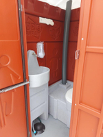 Туалетная Кабина  «Стандарт Кк Люкс» в разборе Экомарка  пластиковый поддон T-20 (1200x1100x2200см;70кг;серый) - арт.561274