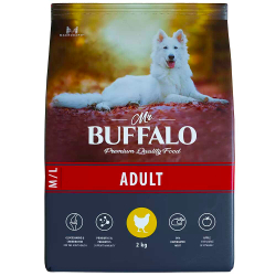 Mr.Buffalo корм для собак средних и крупных пород с курицей (Adult M/L Chicken)