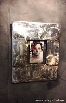 зеркало в раме 02-21  ( by MAGIC MIRROR )