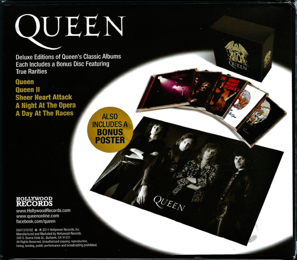 Комплект / Queen 40: Limited Edition Collector's Box Set Vol. 1+Vol. 2+Vol. 3 (30CD)