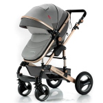 Коляска-трансформер Luxmom 510 2в1 Серый