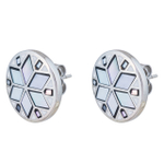 Серьги Fiore Luna MANDALA AE03197-1 BL/S