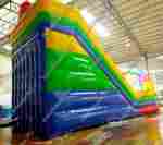 Детский надувной батут-горка "Без радуги никуда" 11*5*8м