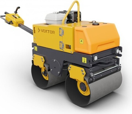 Виброкаток VEKTOR VRDR-800 двухвальцовый