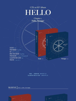 Альбом CIX - Hello, Stranger Hello Chapter 1. 1st EP Album 2 Version SET