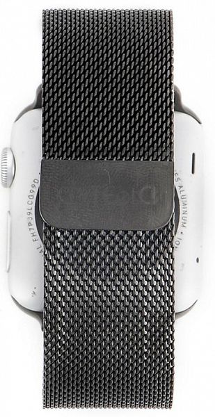 Ремешок из нержавеющей стали COTEetCI W6 MAGNET Band (WH5203-GC) для Apple Watch 44мм/ 42мм Графитовый