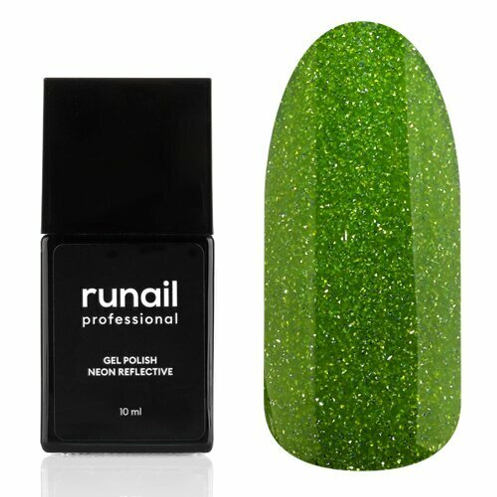 Runail Гель-лак неоновый светоотражающий, 10мл №9055