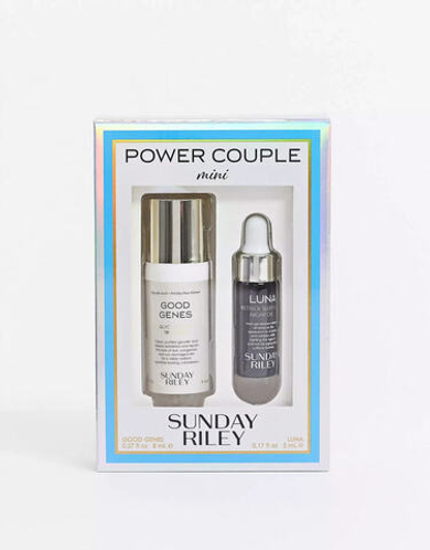 Набор косметики для ухода за лицом Sunday Riley Power Couple Good Genes & Luna Mini Kit 24% Saving