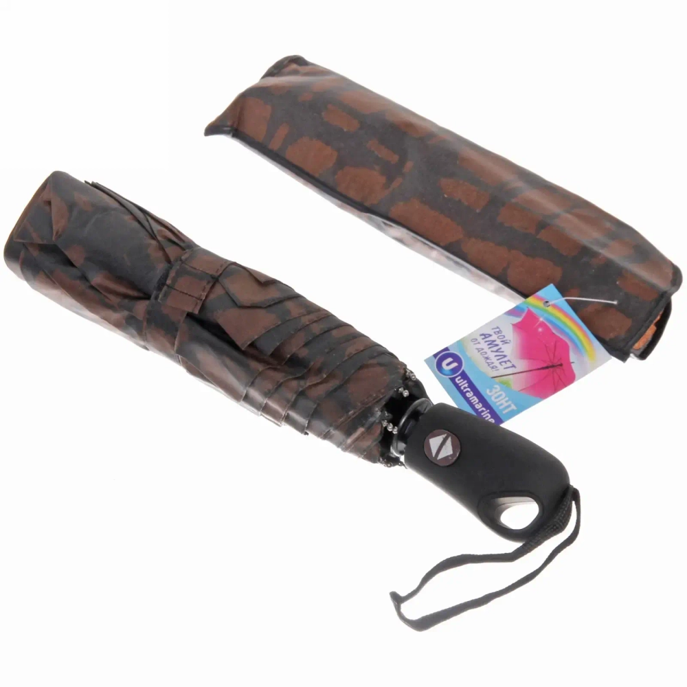 Зонт женский автомат «Ультрамарин - Талуна», микс 4 цвета, 8 спиц, d-96см, длина в слож. виде 28см