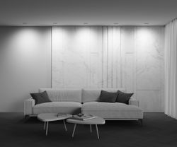 Встраиваемый светильник светодиодный Maytoni Parete DL100-6W2.7-3-4K-B