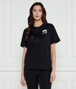 Футболка IKON RS PEAK-A-BOO Karl Lagerfeld - черный(A1W17100)