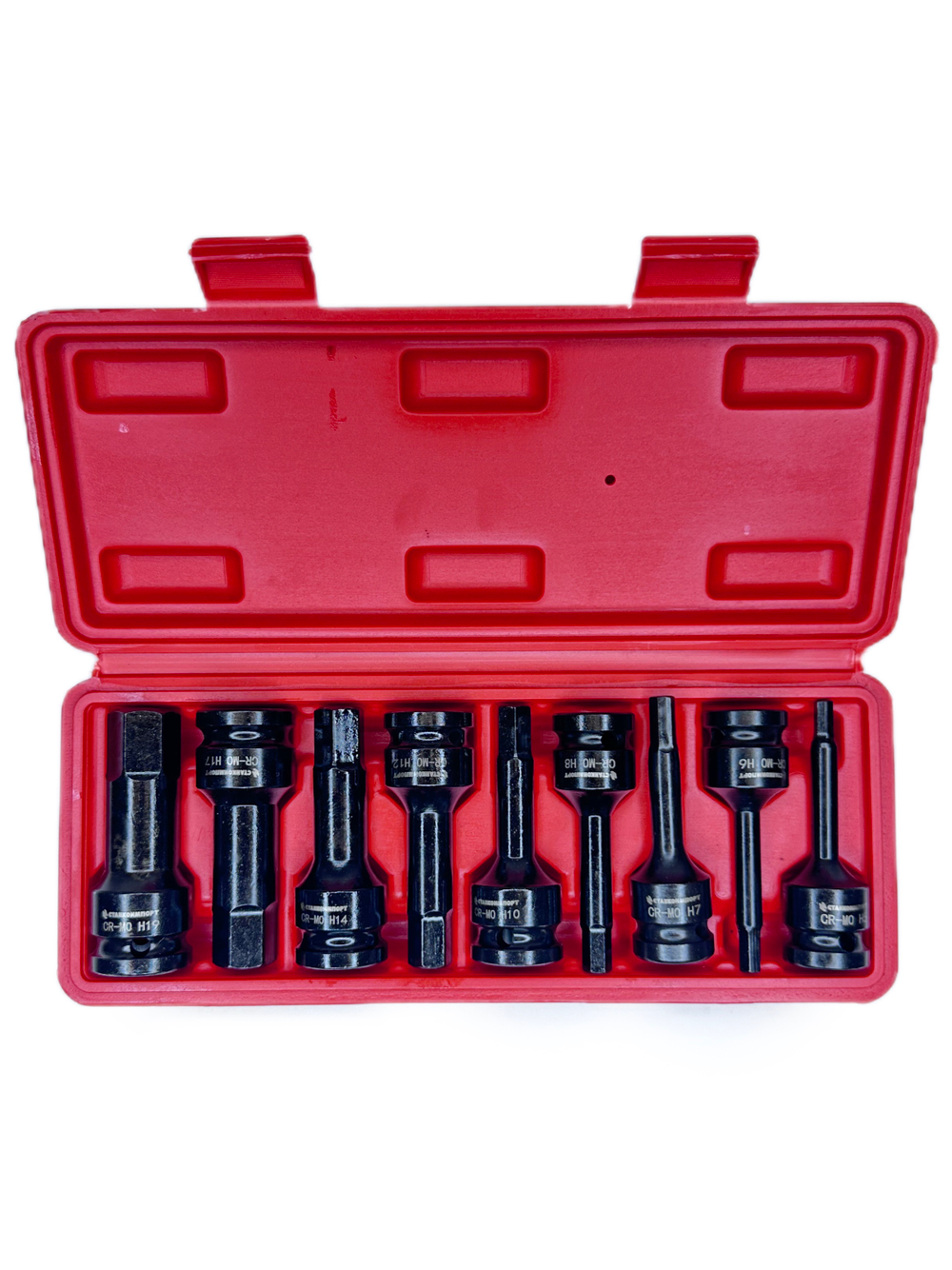 Набор ударных головок HEX 1/2" (9 предметов) CS122487