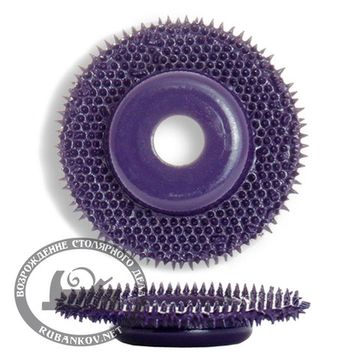 Диск универсальный Merlin 2, 3-Surface, D50мм, фиолетовый, D50мм, посадка 10мм