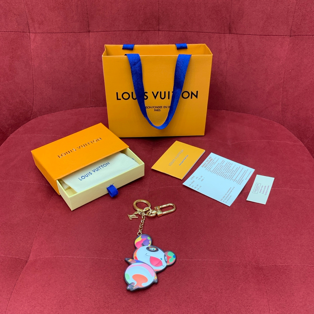 Louis Vuitton Superflat Panda Key Holder
