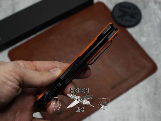 Складной нож НОКС "Фантом" 338-708406 c клинком из стали D2, рукоять G10