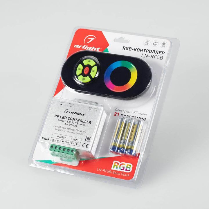 Контроллер Arlight LN-RF5B-Sens Black 016484